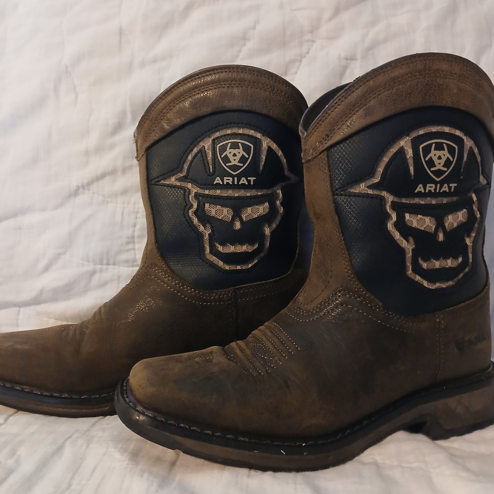 Ariat Kids Boots - Brown and Tan